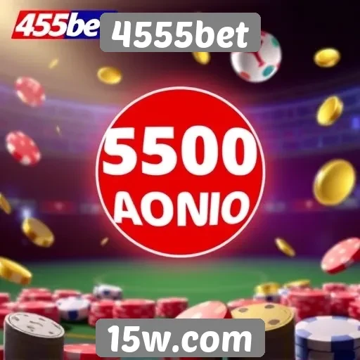 Cobertura sobre bônus disponíveis no 4555bet